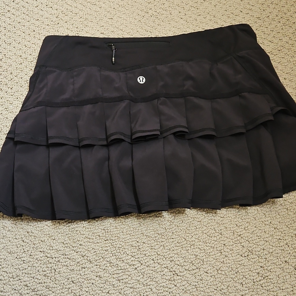 Lululemon Black Pace Rival Skort - Picture 5 of 8